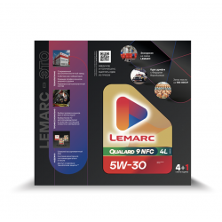 Моторное масло QUALARD 9 NFC 5W30 4L+1L Моторное масло QUALARD 9 NFC 5W30 4L+1L