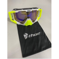 Очки кроссовые THOR White/Yellow