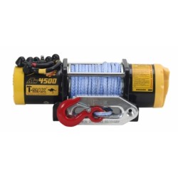 Лебедка для тяжелого квадроцикла T-MAX ATW-PRO 4500 с синтетическим тросом