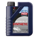 2382 LiquiMoly Синтетическое моторное масло для снегоходов Snowmobil Motoroil 2T Synthetic L-EGD 1л